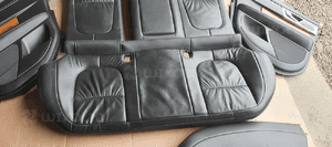 Fotele komplet kanapa skóra elektryczne boczki Jaguar XF X250 4