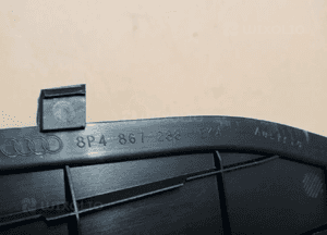 Osłona poszycie słupka prawy tył Audi A3 8P 8P4867288 6