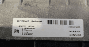 RENAULT CAPTUR II 1.3 TCE komputer sterownik silnika ECU 237107363S / A3C0571120201 3