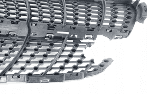 Mercedes a-klasa W176 lift kratka atrapa grill zderzak przód A1768882160 8