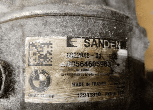 Sprężarka klimatyzacji pompa klimy BMW M5 G30 F90 4.4 V8 6822848 8