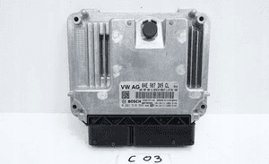 MODUŁ KOMPUTER STEROWNIK SILNIKA VOLKSWAGEN 04E907309CL 1