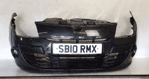 Zderzak przód przedni renault megane 3 iii NV676 czarny halogeny 1