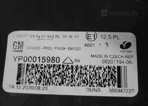 Opel grandland full led lampa przednia prawa przód 11
