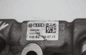 Listwa wtryskowa AUDI VW 1.2 TDI kompletna zawór+czujnik 3