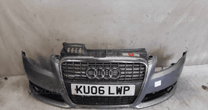 Zderzak przód przedni audi A4 B7 A4B7 s line LY7H szary halogeny 1