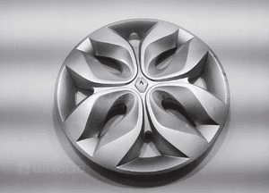 ORYGINALNY KOŁPAK DEKIELEK 15 CALI RENAULT ZOE I 403172987R 2013-2019 8