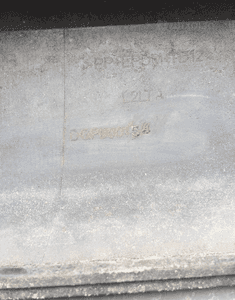 Listwa drzwi tylna lewa DGP000154 LAND ROVER DISCOVERY 3 III 2