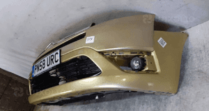 Zderzak przód przedni citroen C4 picasso kaqc żółt złoty halogeny 3