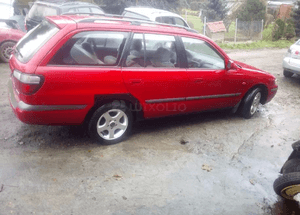 Mazda 626 WW 97-02 Kombi Drzwi tył szyba prawe tylne 4