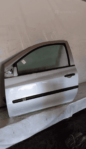 Drzwi przód przednie lewe do renault clio 3 iii 3D 3 drzwi TED69 srebrne 3