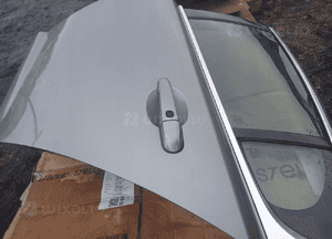 Jaguar xf i X250 drzwi lewe tył tylne kompletne w kolor 8