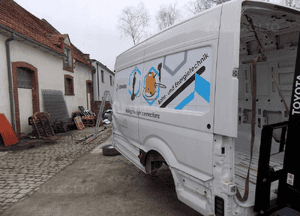 VW Crafter 2 II 2017- ĆWIARTKA BOK BŁOTNIK LEWY TYŁ L2H2 3