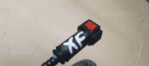 Rurka przewód przelewowy paliwa Jaguar XF X250 2.7 TDV6 4R8Q-9F951-AA 8