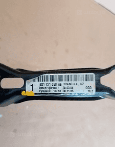 Pedały pedał hamulca gazu potencjometr VW Polo 9N 6Q1721058AE 4