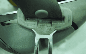 Pas pirotechniczny fotela prawego 7F03 A2308600285 mercedes SL500 sl R230 3