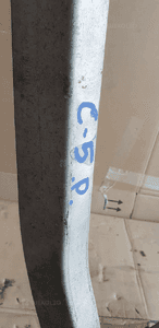 Belka przód wzmocnienie strefa zgniotu Citroen C5 III 8