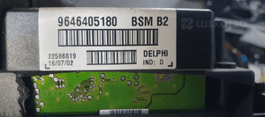 Moduł sterownik BSM Peugeot 307 9646405180 4