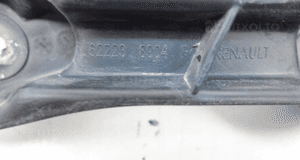 Dacia sandero ii 2012- ślizg mocowanie zderzaka prawy przód 622238904R 5
