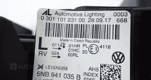 Vw tiguan ii 5NA 2016- full led lampa lewy przód lewa przednia 5NB941035B 9