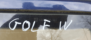 Szyba klapy bagażnika VW Golf IV 4 Kombi AS2 00r 6