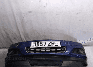 Zderzak przód przedni do opel astra h lift fl Z21B niebieski granat halogeny do malowania 1