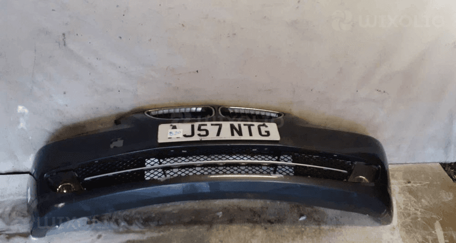 Zderzak przód przedni bmw E60 E61 seria 5 lift fl titangrau szary grafitowy spryskiwacze lamp xenon pdc czujniki halogeny 1