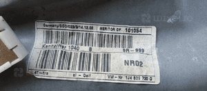 Mechanizm podnośnik szyby prawy tył VW GOLF IV 4 1J4839756E 3