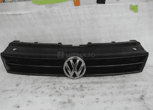 Vw OE Polo 5 6R 09r- atrapa przednia grill 6R0853663 6R0853651G czarna oryg 1