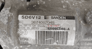 RENAULT CLIO III sprężarka kompresor klimatyzacji SANDEN  8200953359A 5