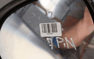 Lusterko zewnętrzne lewe 7PIN PEUGEOT 207 5