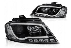 LAMPY REFLEKTORY Do  AUDI A3 8P 8PA OD .2008 DO 2012 Roku Do JAZDY DZIENNEJ 3