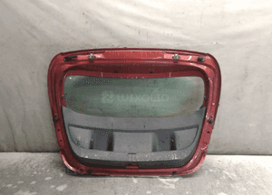 Klapa tył tylna bagażnika seat leon 2 ii LS3X bordo bordowa 5