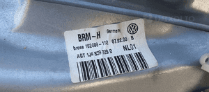 Mechanizm podnośnik szyby lewy tył VW GOLF IV 4 1J4839729D 1J4839755B 3