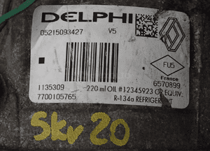 SPRĘŻARKA KLIMATYZACJI RENAULT 7700105765 3