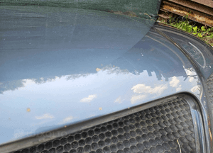 Maska Pokrywa Silnika Przód Przednia LX7Z Szara Audi A4 B6 Oryginalny Lakier 26