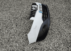 Zderzak przód przedni grill kompletny spryskiwacze qashqai i J10 2010-2013 5