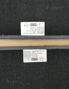 Dywaniki welurowe Audi A5 8W7061270 MNO 11