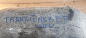 Nadkole prawy tył tylne prawe wewnętrzne Ford Transit MK7 1C15V45466AC 9