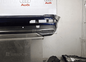 Zderzak spojler dyfuzor audi Q7 4M 4M0 po lifcie lift chrom 2020-24 oe aso 3