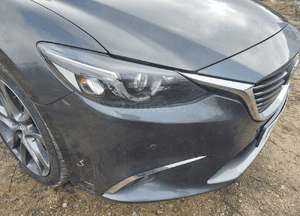 Kompletny przód maska zderzak lampa błotnik mazda 6 iii gj uk 2