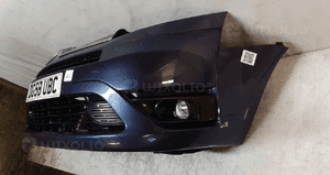 Zderzak przód przedni citroen C4 grand picasso kenc fiolet fioletowy halogeny 2