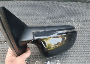 Lusterko Zewnetrzne Prawe LZ9Y 6 pin Czarne UK Angielskie AUDI A4 B8 8