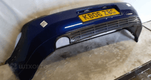 Zderzak tył tylny opel vectra c Z21B granat granatowy sedan 2