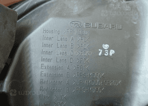 Subaru legacy outback v 2014-LAMPA full led prawa igła europa 7