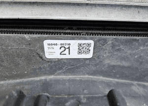 Toyota VERSO 09-12 pas chłodnice komplet 2.0 2.2 D4D 5