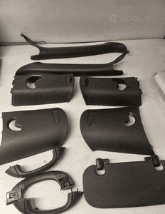 MINI R56 R55 S OSŁONA SŁUPKA POSZYCIE RĄCZKA PODSUFITKI DASZEK KOMPLET 1