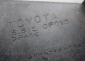 Toyota corolla verso ii ślizg zderzaka prawy tył 52562-0F010 radom 3