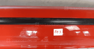 Zderzak tył tylny do skoda fabia i 1 hb 8180 czerwony 2