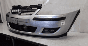 Zderzak przód przedni opel corsa c lift fl Z157 srebrny halogeny 2